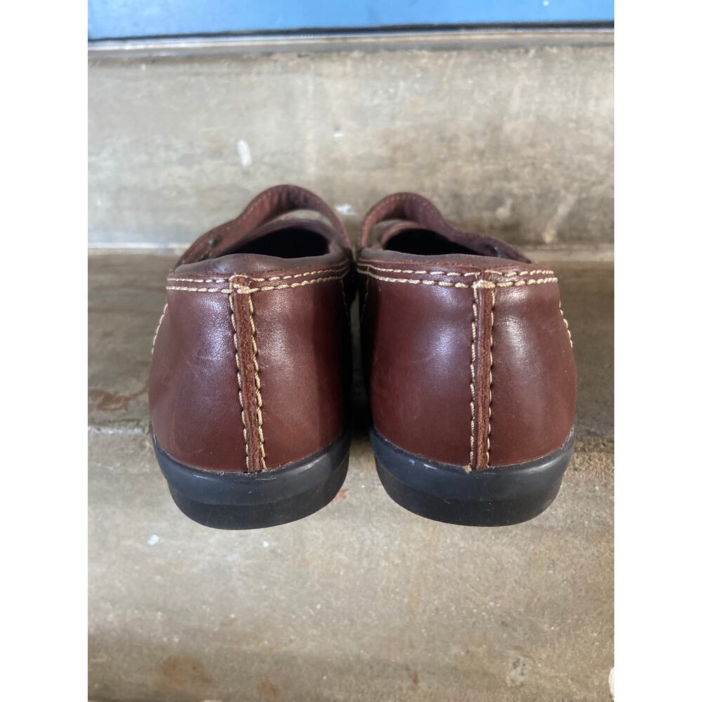 Clarks brown leather Haydn Maize slip on Mary Jane - Picture 8 of 10
